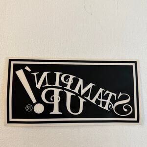 Stampin Up! Vintage Logo Vinyl Cling